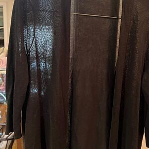 J. Jill Men's Lightweight Black Jacket